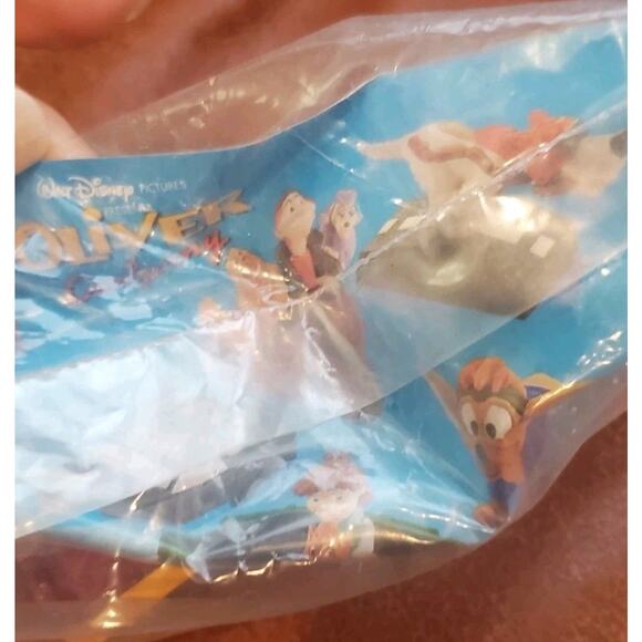 1996 Disney Oliver And Company Burger King Kids Meal Toy Sealed In Package - Picture 4 of 6